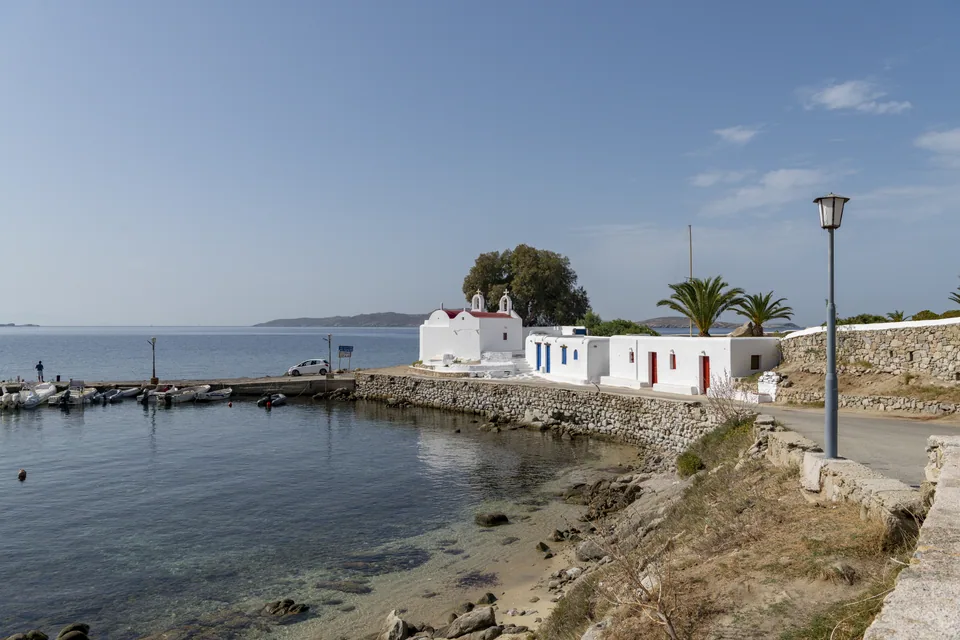 Along the shore of Agios Ioannis