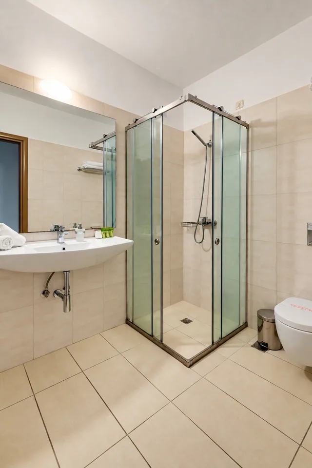 Studio 201 · Bathroom with shower