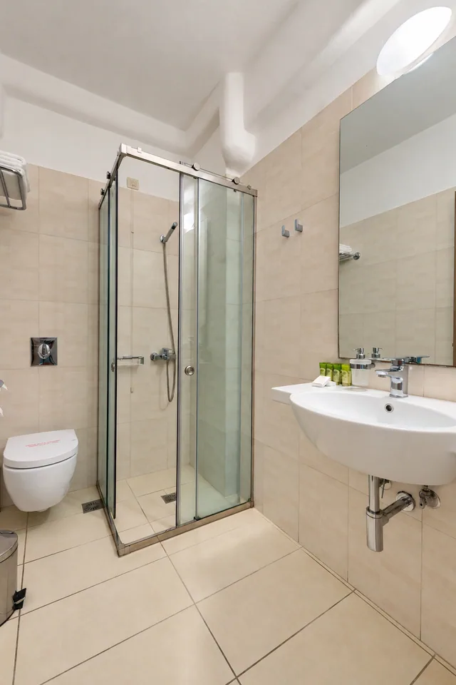 Suite 202 · Bathroom with shower