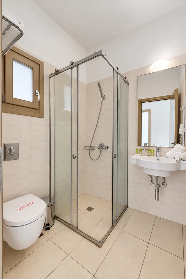 Suite 206 · Bathroom with shower