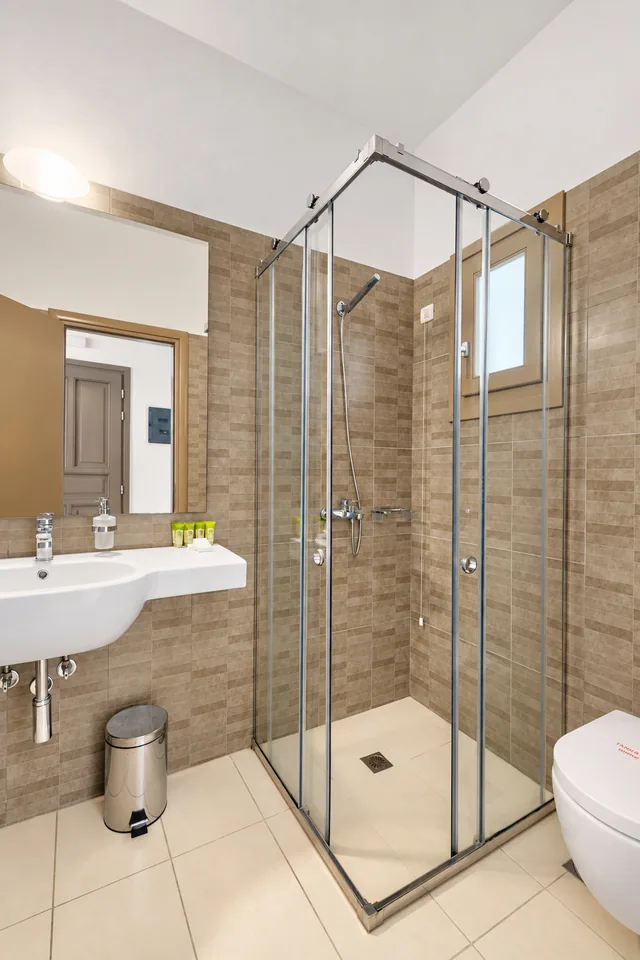 Suite 206 · Bathroom with shower