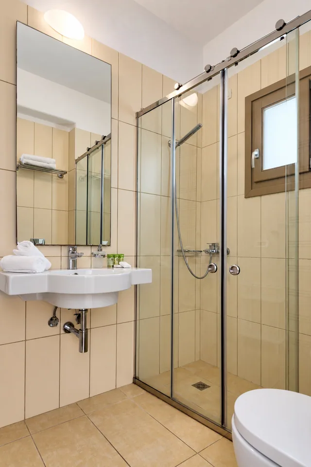 Suite 208 · Bathroom with shower