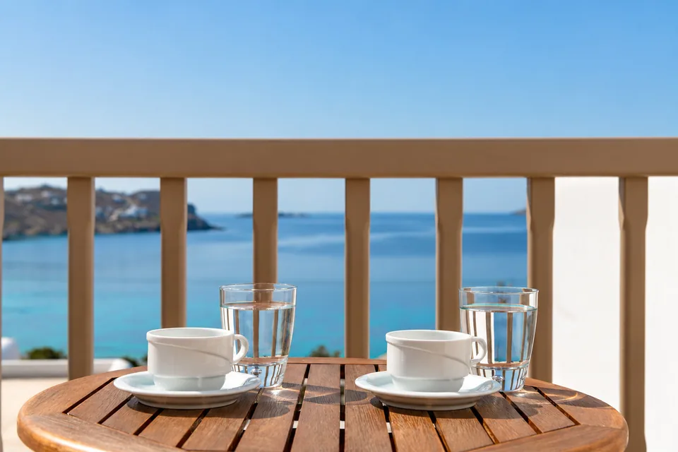 Suite 208 · Balcony or terrace with sea view